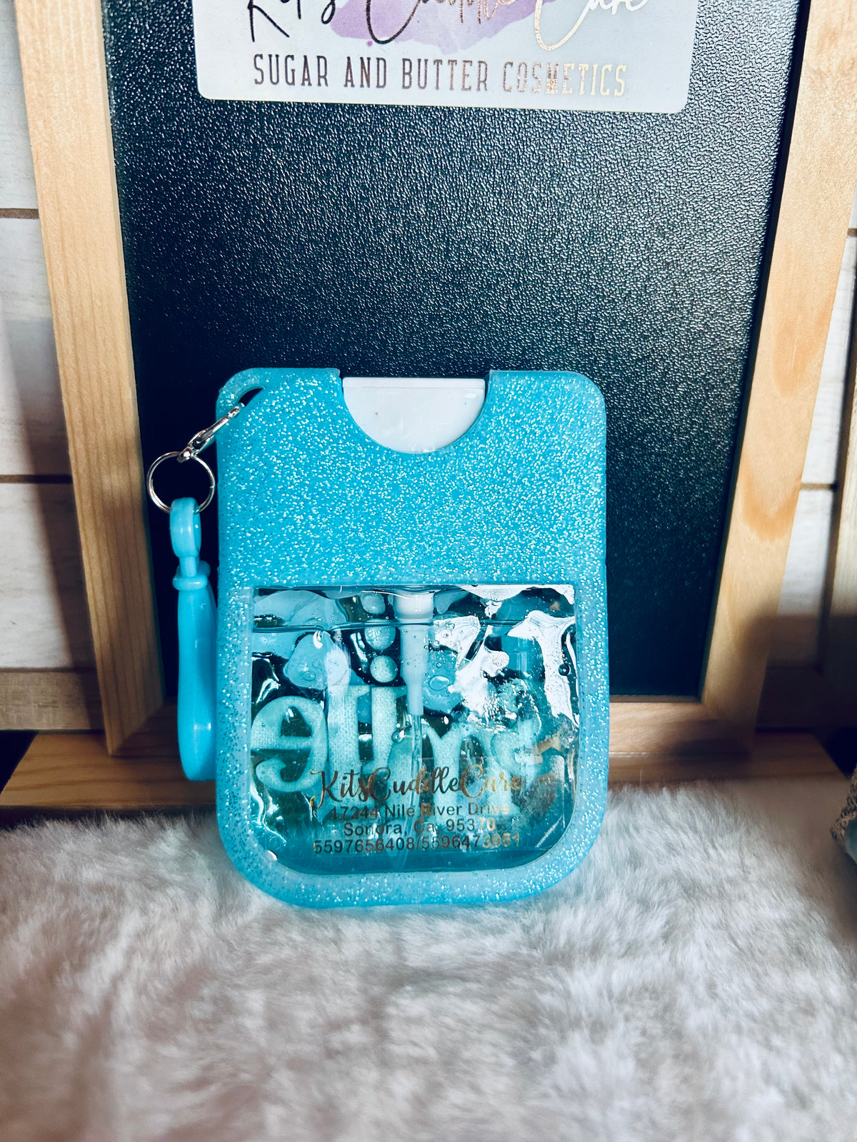 Blue Hand Sanitizer