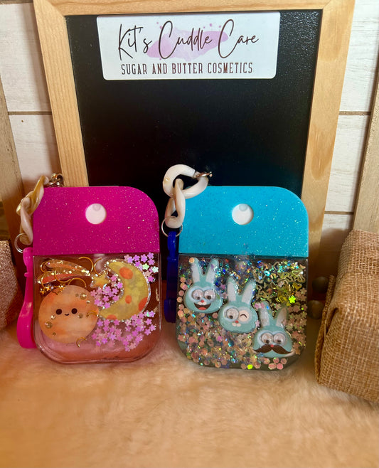 Pink and Blue Hand Sanitizer